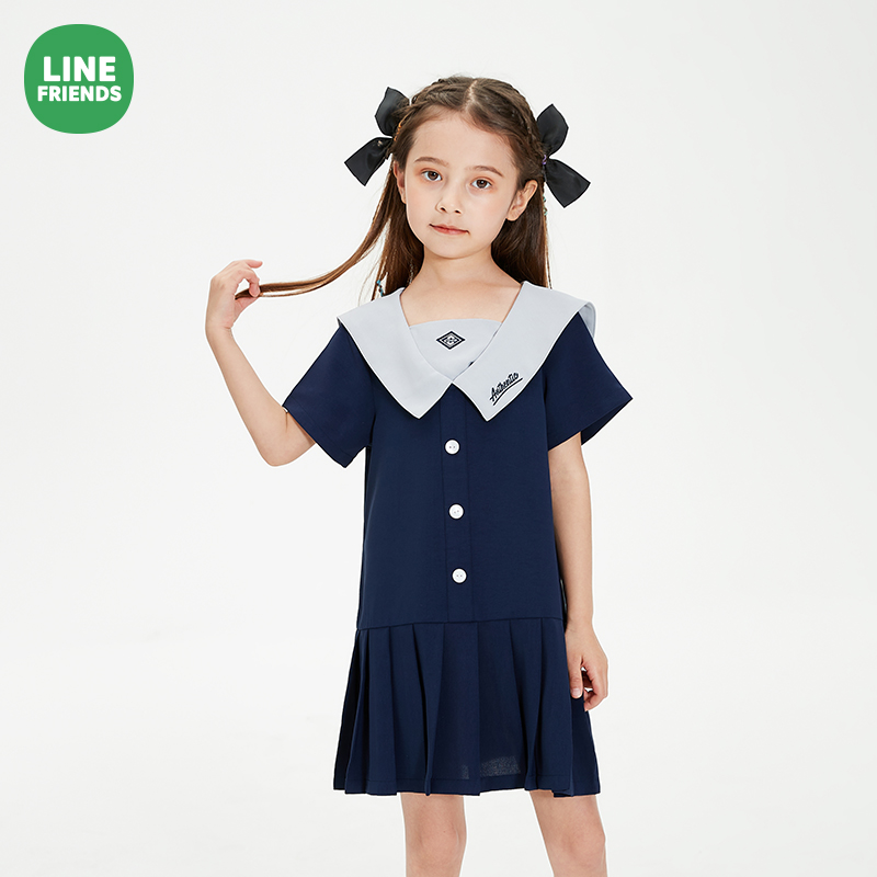 (任选）LINEFRIENDS女童连衣裙短裙