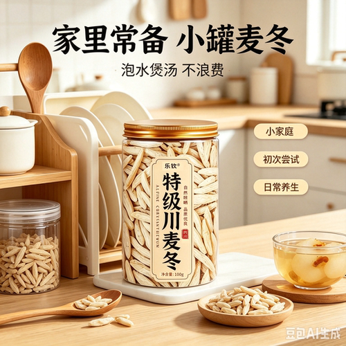 特级川麦冬100g正品官方旗舰店麦冬四川麦冬煲汤养生泡水喝zz1