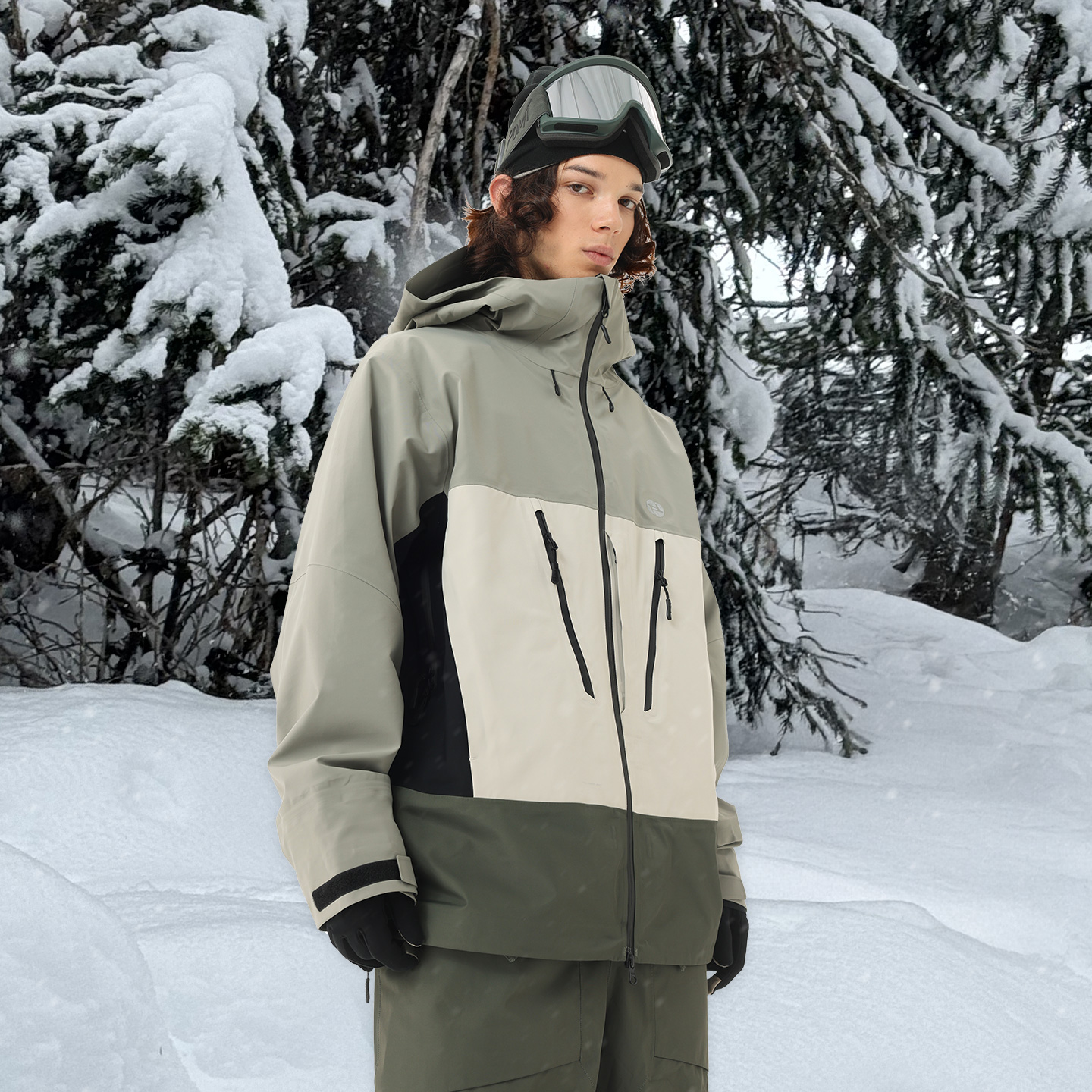 pomt3L滑雪硬壳男女同款