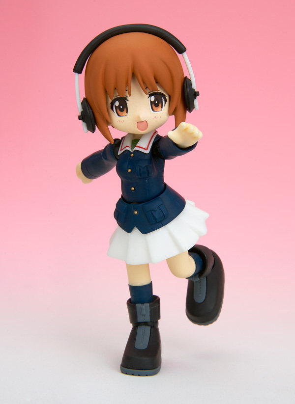 现货wave 少女与战车 剧场版 西住美穗 q版日版手办 关节可动售后