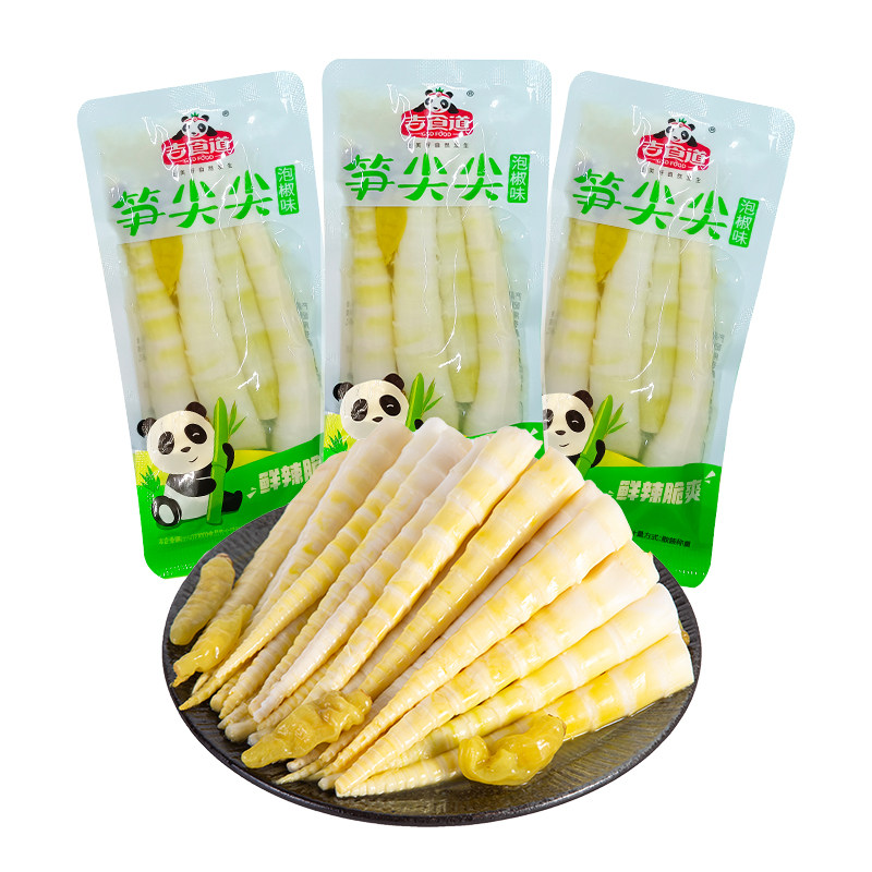 鸡汁罗汉笋1000g+精品笋尖1000g图片