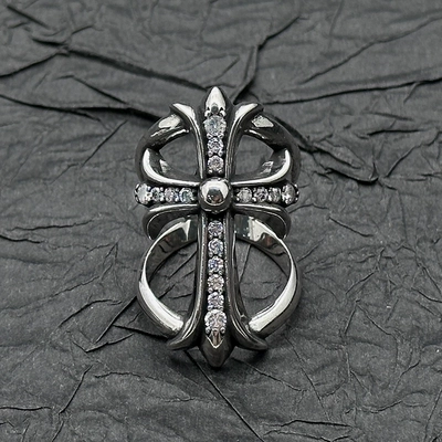 Chrome Hearts Cross Ring New Popular-End Men's And