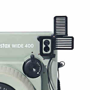 适用富士wide400曝光神器拍立得配件instax wdie 400宽幅相机三重遮光曝光器补光器一体式零配件拍立得挂绳