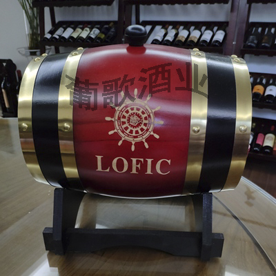 法国进口洛菲克干红葡萄酒红酒橡木桶5升10斤包邮全国招商招代理