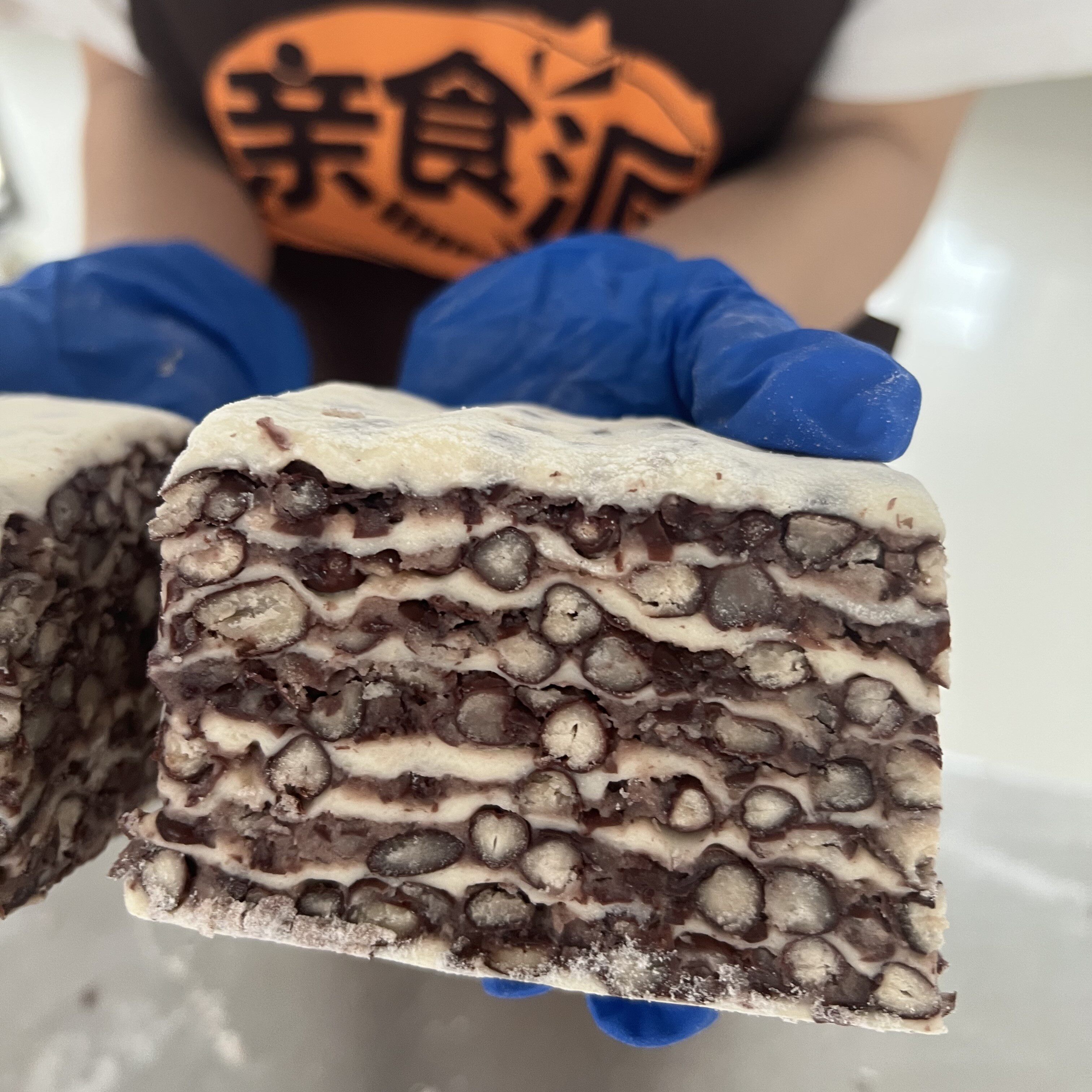 亲食派红豆千层抹茶全麦红豆