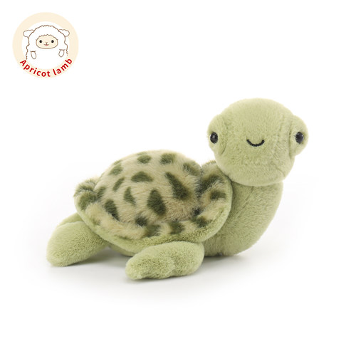 瑞可羊好奇乌龟毛绒玩具公仔玩偶