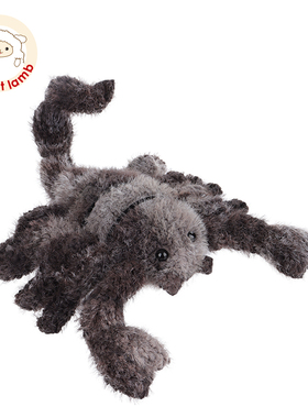 Apricot lamb黑色邪恶小蝎子玩偶可爱公仔毛绒玩具娃娃生日礼物