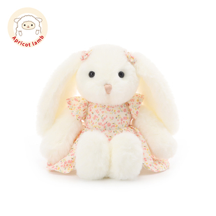 Apricot lamb瑞可羊拉克尔小兔安抚玩偶公仔宝宝生日礼物毛绒玩具