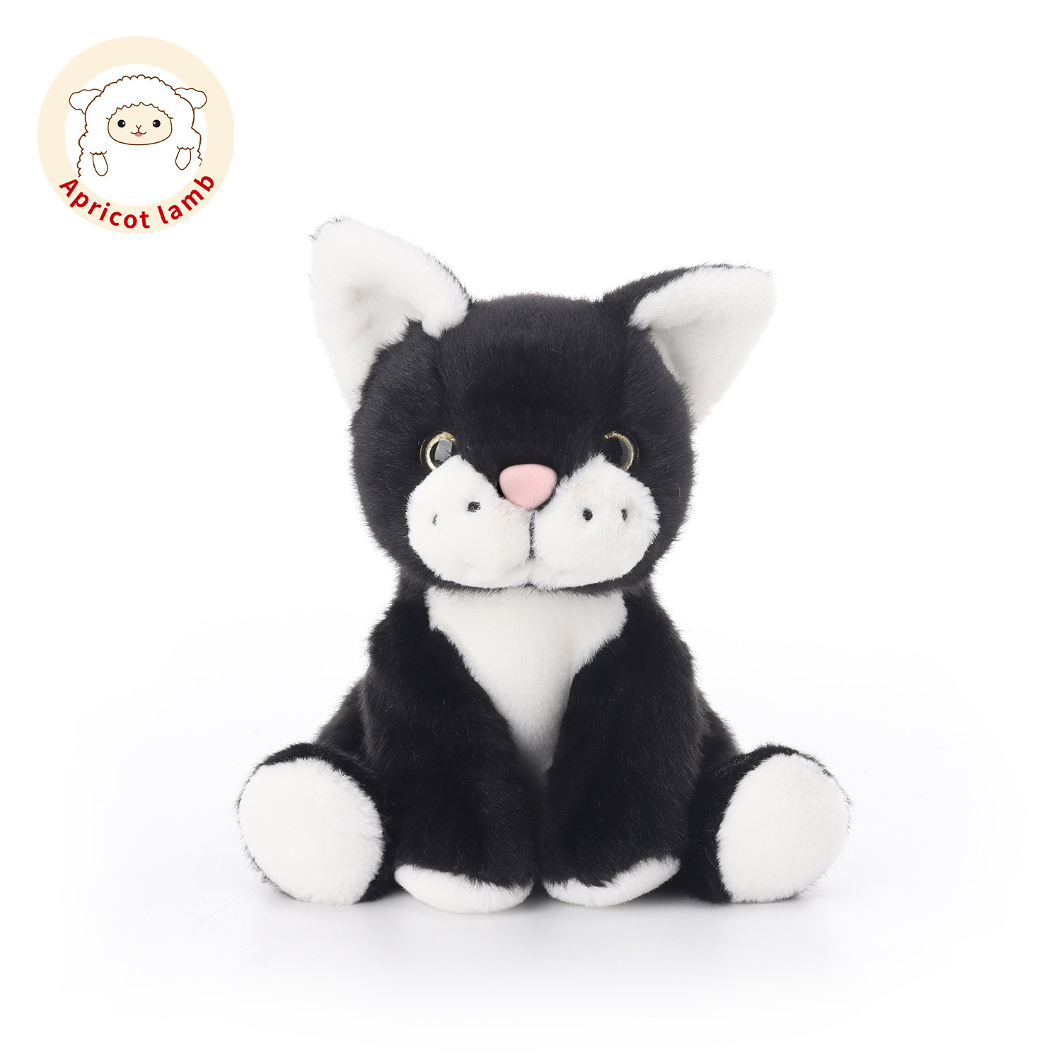 Apricot lamb瑞可羊冷静小猫毛绒玩具男女生日礼物可爱玩偶公仔