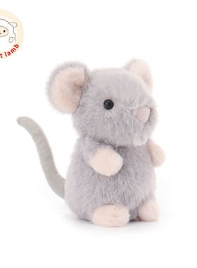 Apricot lamb瑞可羊米粒老鼠毛绒玩具公仔男女孩生日礼物安抚玩偶