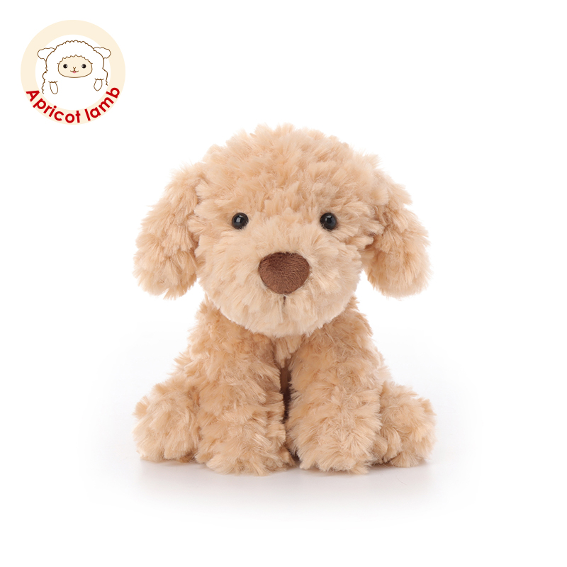 瑞可羊喷花小狗毛绒玩具儿童女生日礼物男孩可爱狗狗玩偶公仔娃娃