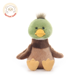 Apricot lamb瑞可羊魅力绿头鸭毛绒玩具安抚玩偶公仔女生生日礼物