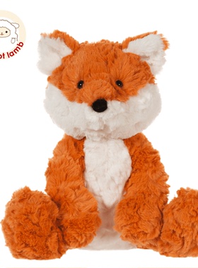 Apricot Lamb可爱小狐狸公仔儿童毛绒玩具宝宝安抚玩偶睡觉抱枕女