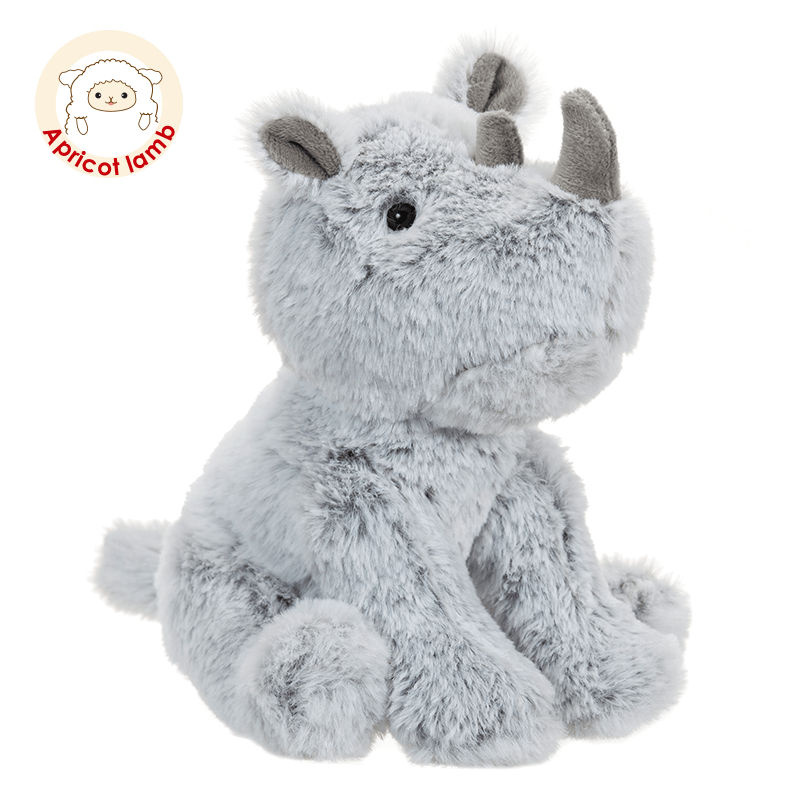 Apricotlamb 可爱犀牛毛绒玩具儿童女生日礼物男孩布玩偶公仔娃娃,玩具/童车/益智/积木/模型,毛绒/玩偶/公仔/布艺类玩具,淘宝优惠券,粉丝福利购,淘宝优惠卷