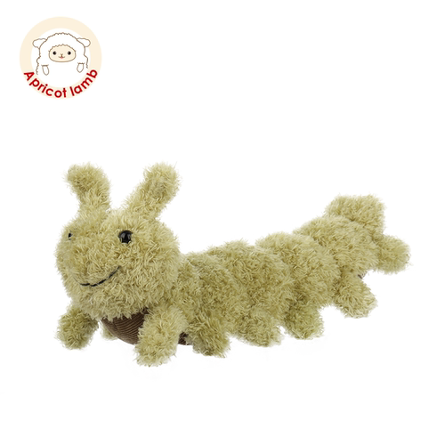 apricotlamb绿色可爱安抚毛毛虫