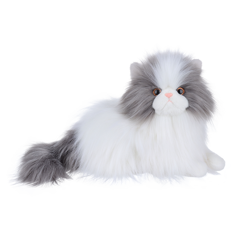Apricotlamb银白波斯猫扑扑玩具