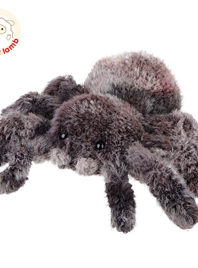 Apricot lamb邪恶小蜘蛛玩偶可爱公仔宝宝毛绒玩具娃娃万圣节礼物