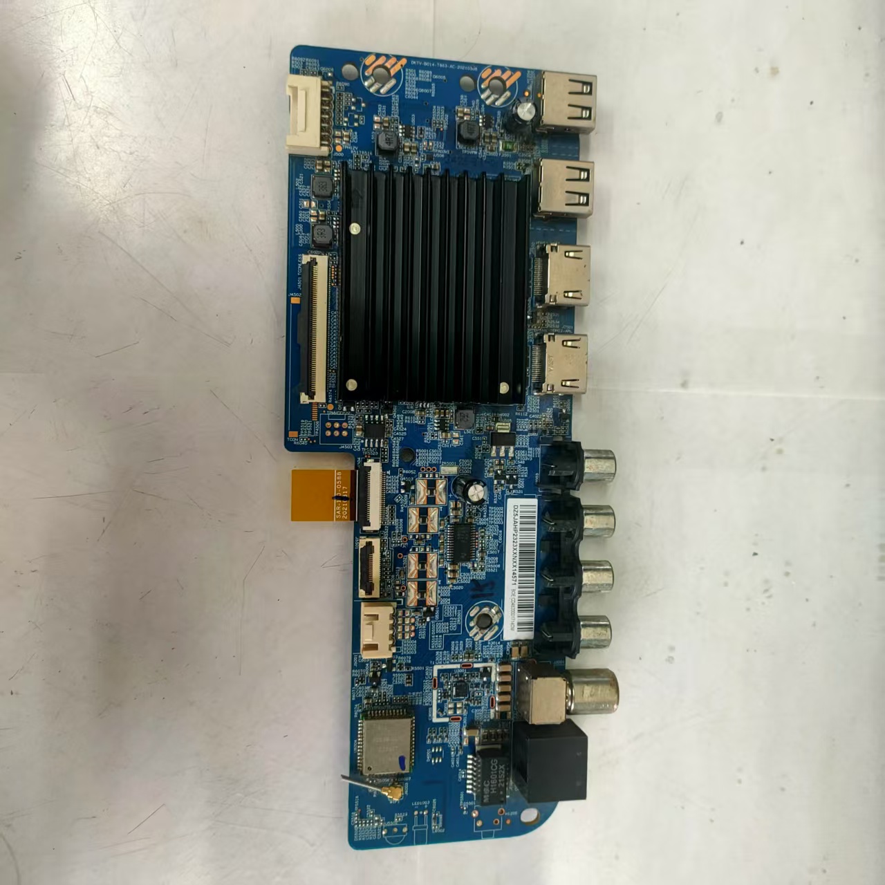 小米L65M7-EA主板DKTV-B014-T963-AC-20210308屏条HV650QUB-F70