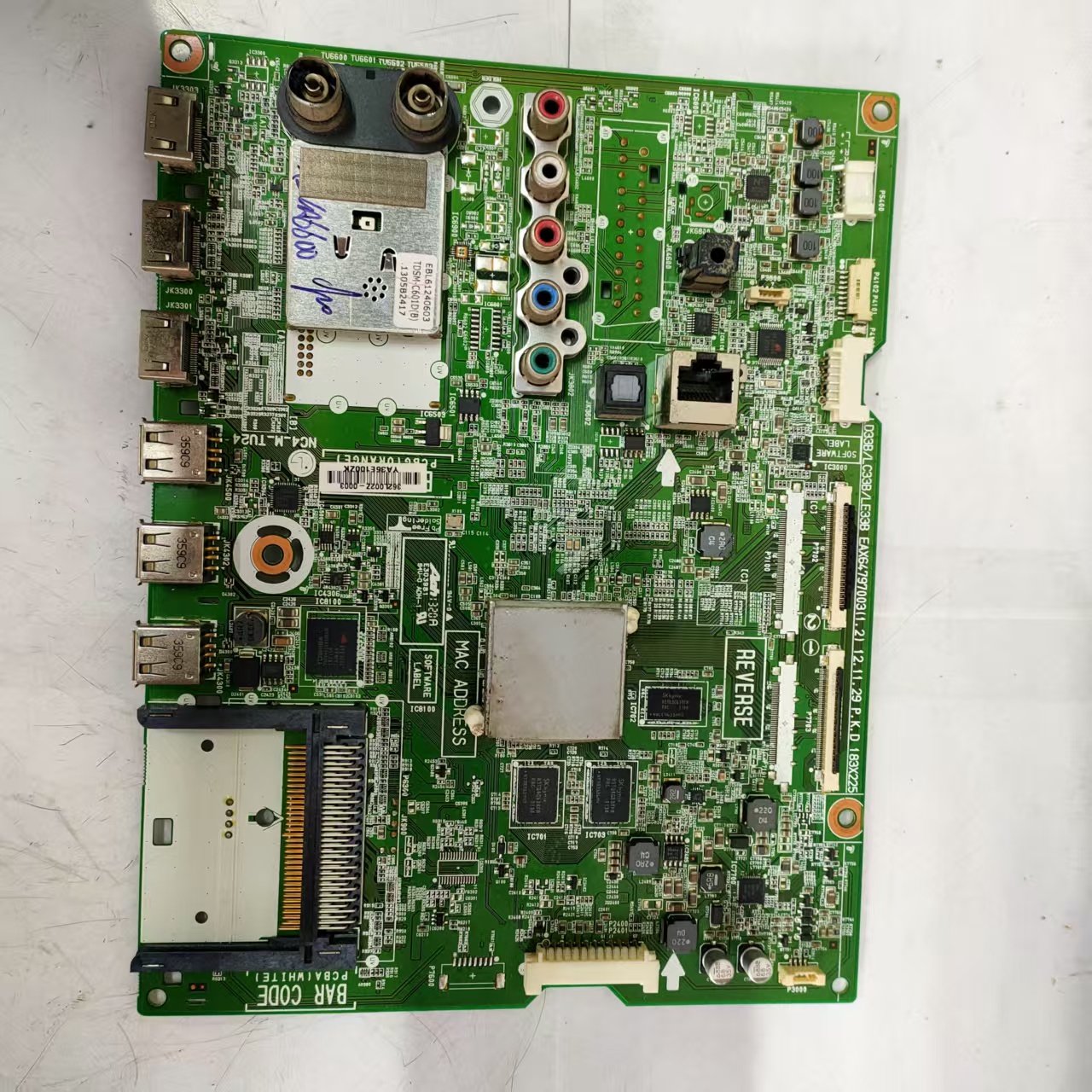 原装拆机LG 42LA6500-CC主板EAX64797003(1.2) 屏LC420EUG(PF)(F1