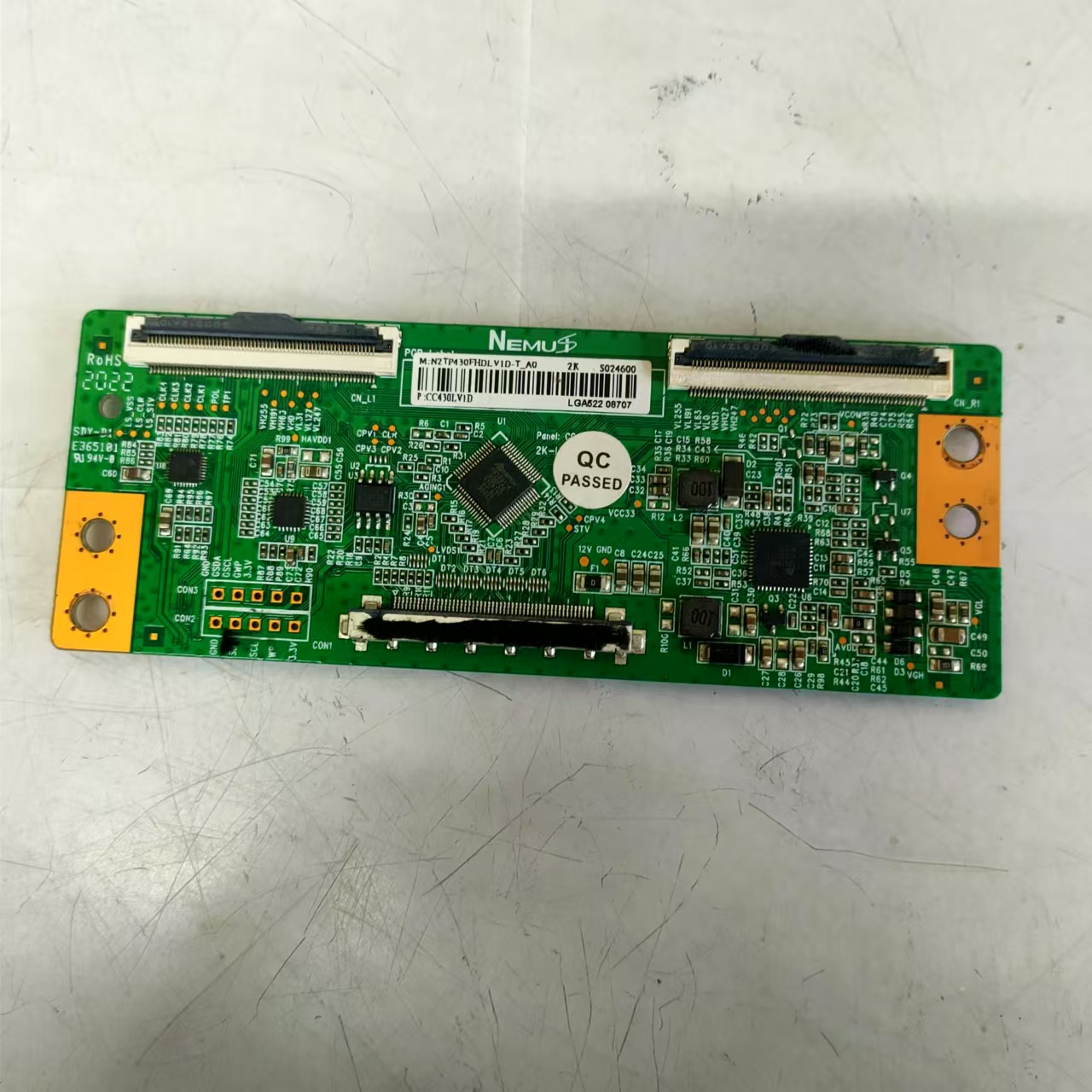 直口原装拆机逻辑板 CC430LV1D N2TP430FHDLV1D-T_A0 2K