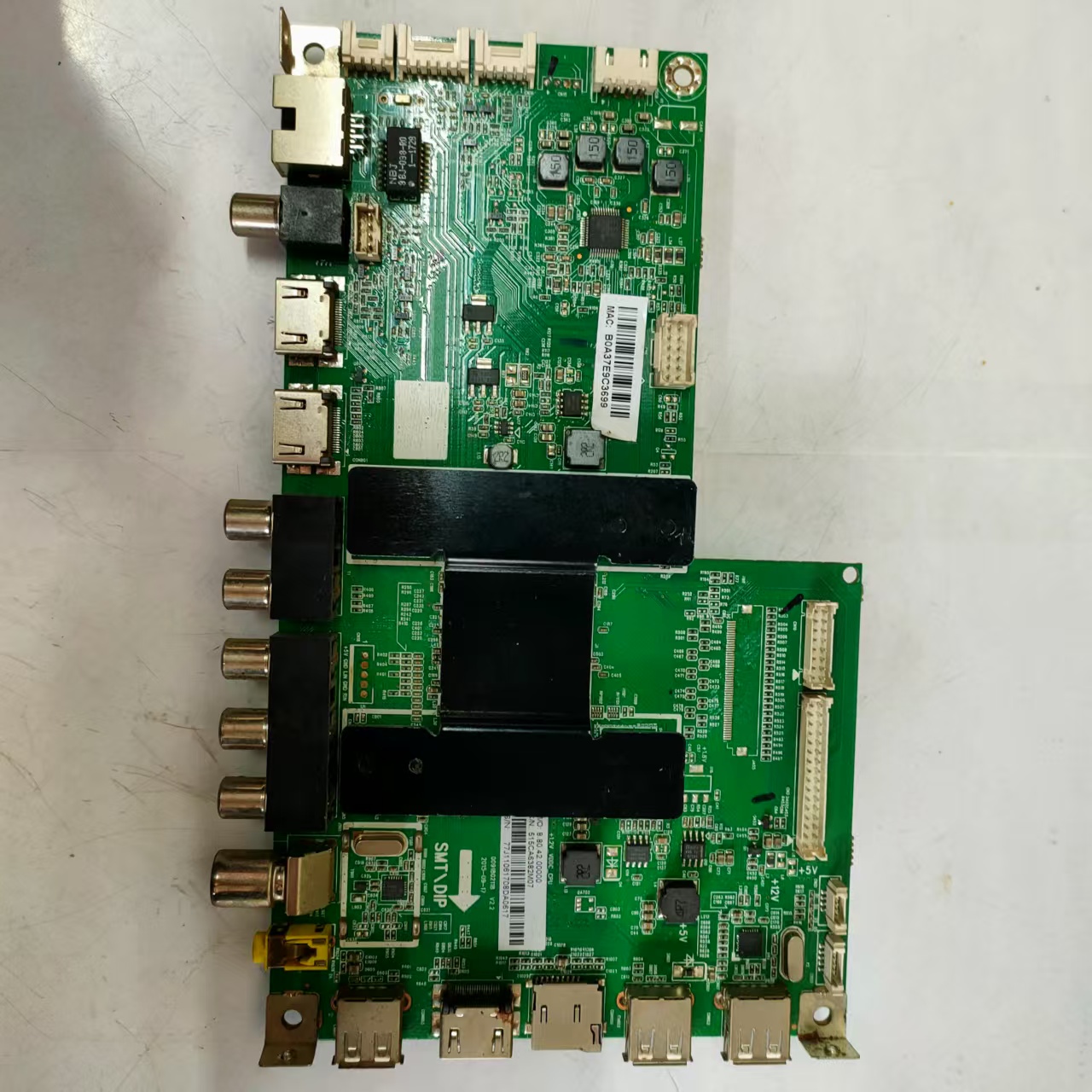 原装拆机海尔LE48AL88G31 主板 0091802118 V2.2 屏LSC480HN08-8