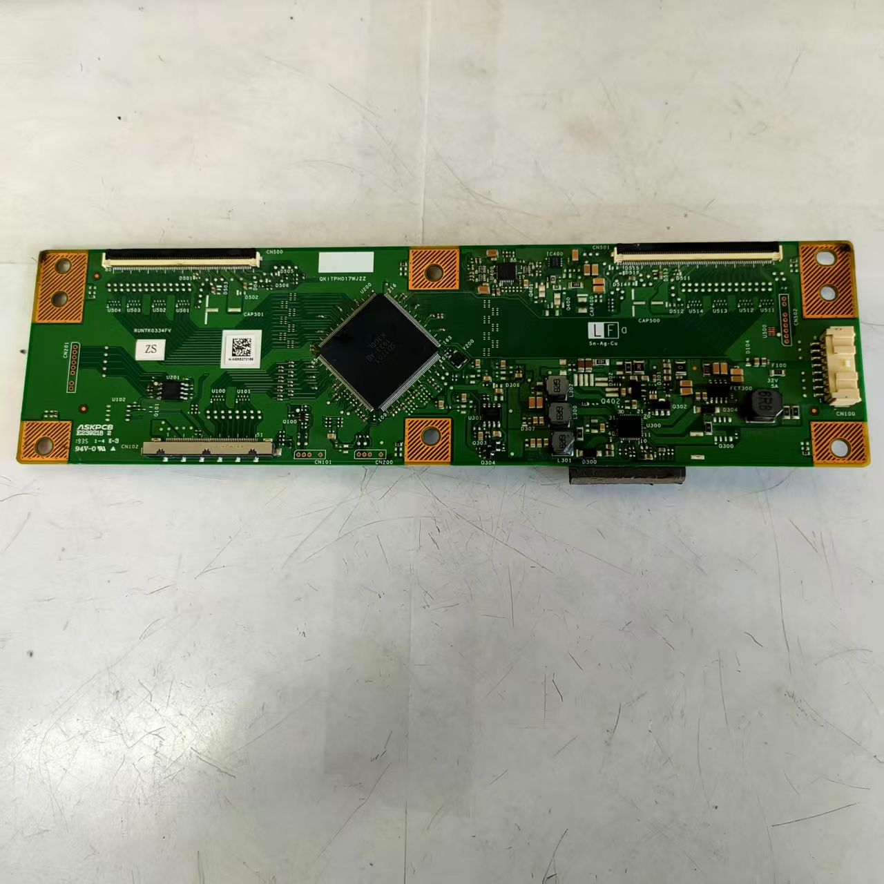 原装夏普4T-C60BFDA M60M6DA逻辑板QKITPH017WJZZ RUNTK0334FV ZS