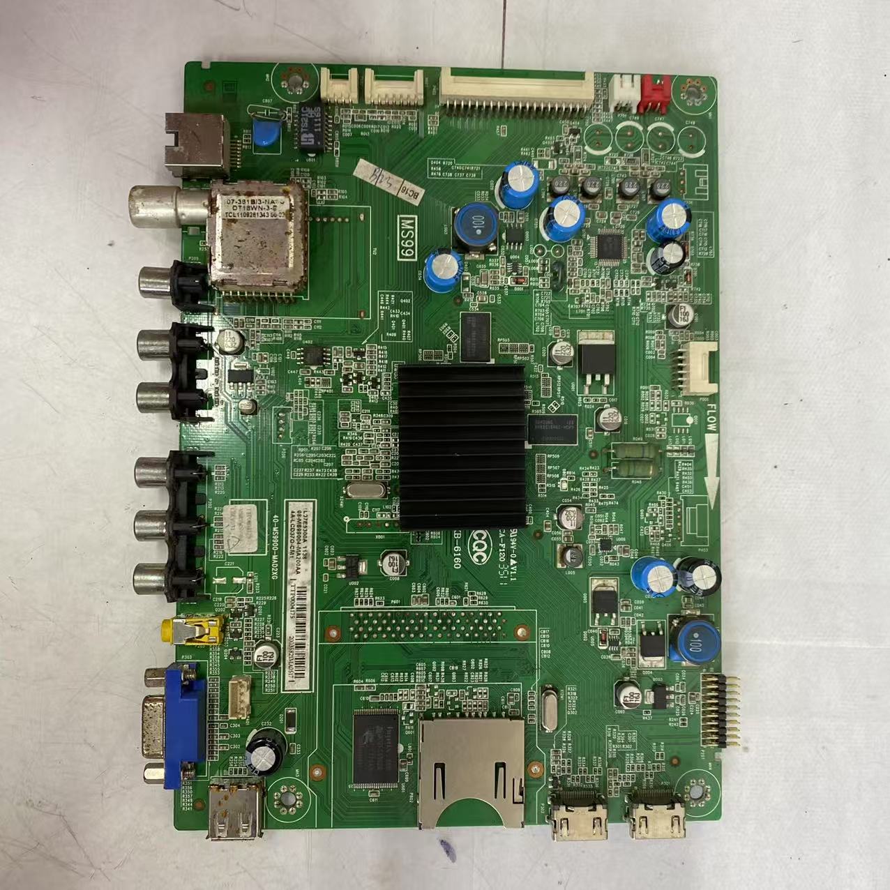 原装拆机TCLL37E5300A主板40-MS9900-MAD2XG屏LVW370CMTM