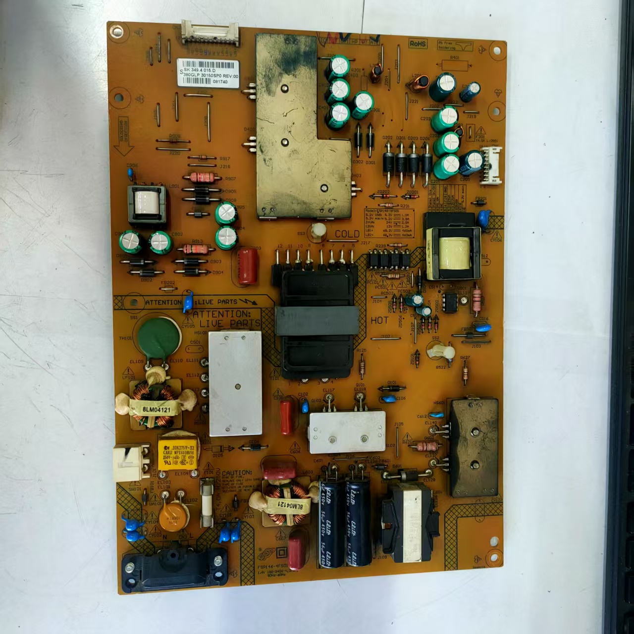 原装拆机乐视Letv S50 3D电源板FSP146-4FS01 380GLP30150SP0实图