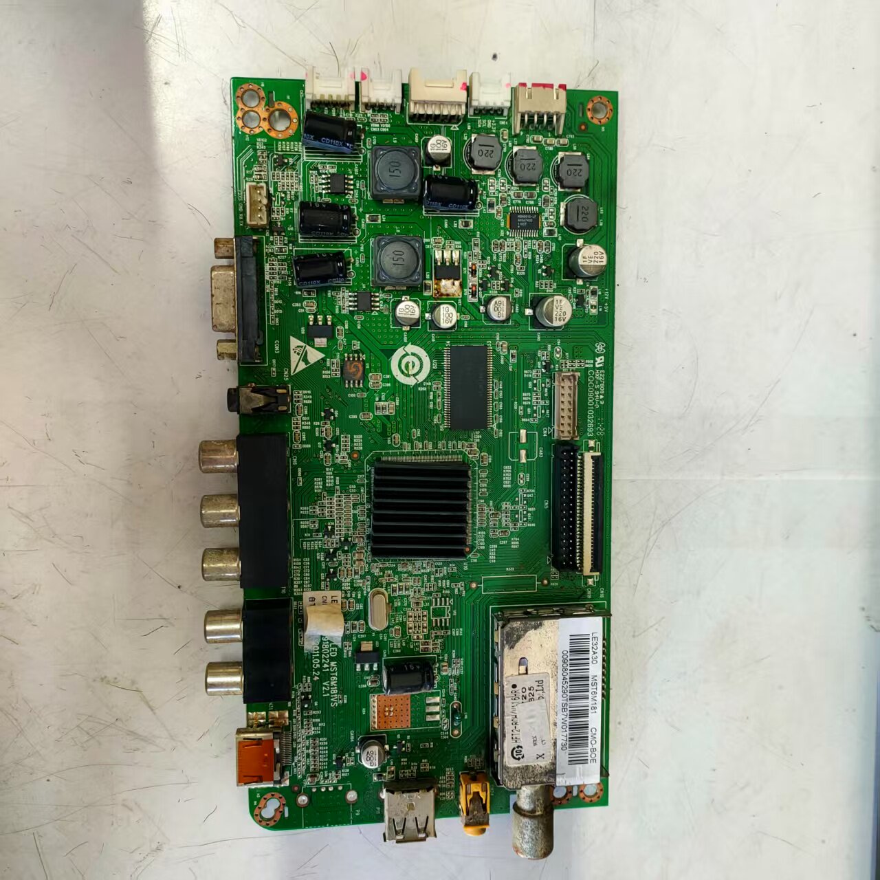 原装拆机海尔LE32A30 主板0091802241 V2.1 屏H320EHL-BA2实图