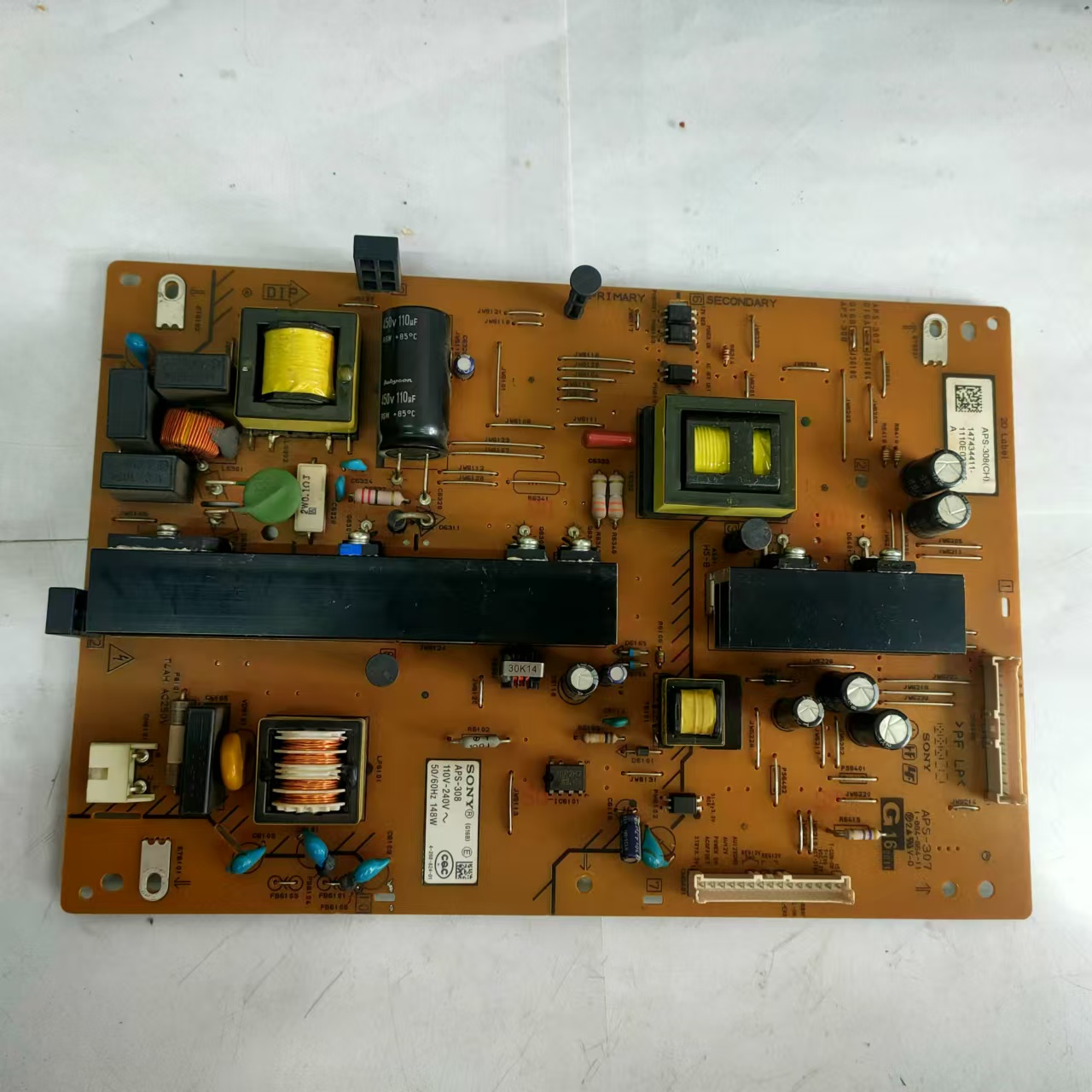 原装拆机索尼KLV-42EX410电源板APS-307 1-884-864-11实图