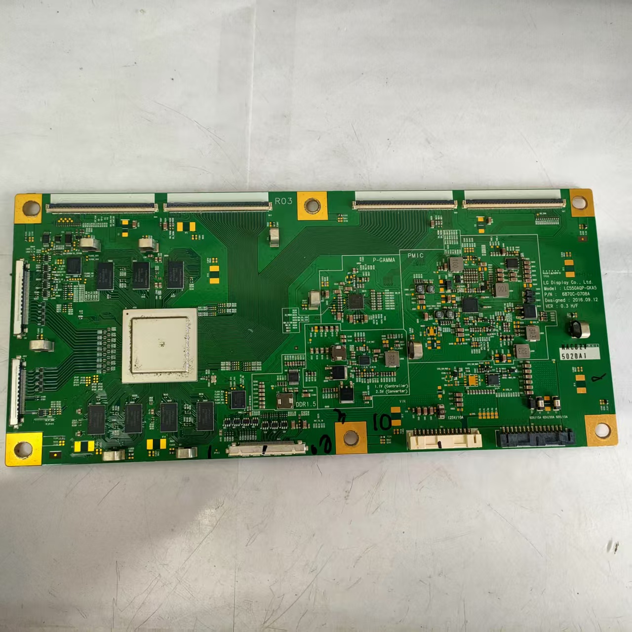 原装拆机索尼KD-55A1逻辑板6870C-0708A LC550AQP-GKA5