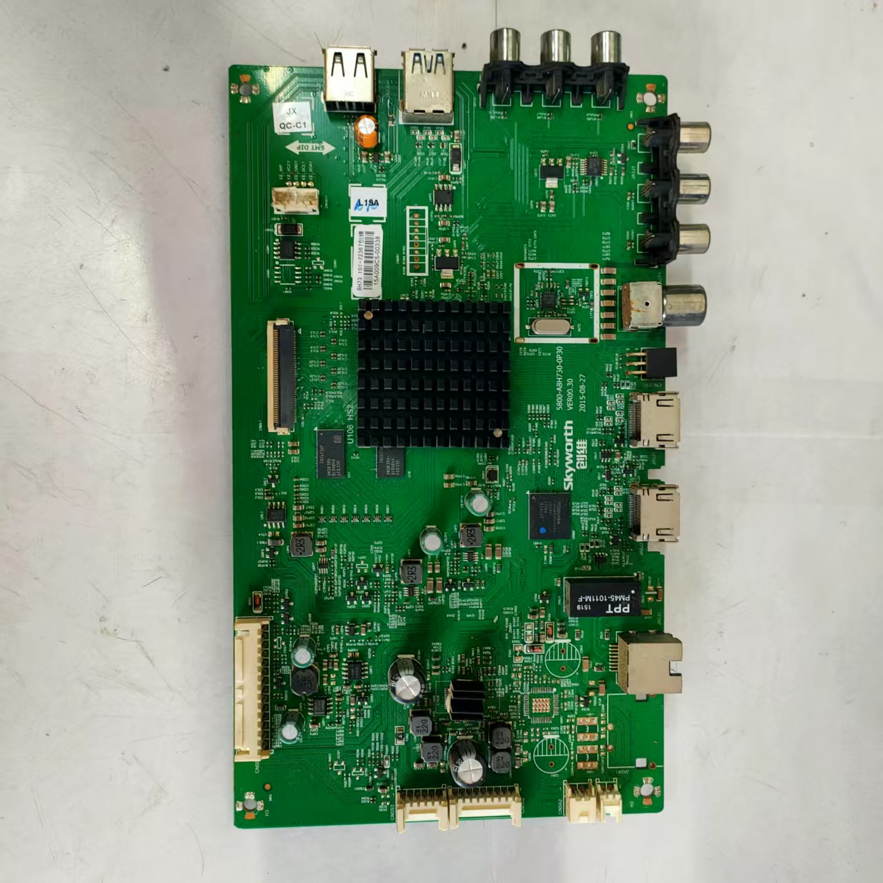 原装拆机创维43E6000主板5800-A8H730-0P30屏SDL430WY(LD0-002)