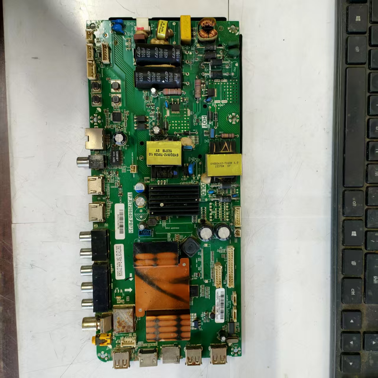 原装拆机海尔LE40AL88G31主板TP.RT2984D.PB731屏H400DFL-YP65