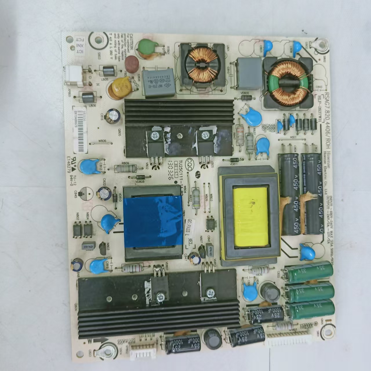 原装拆机海信 LED39K310X3D电源板RSAG7.820.4406 HLP-2637WH实图