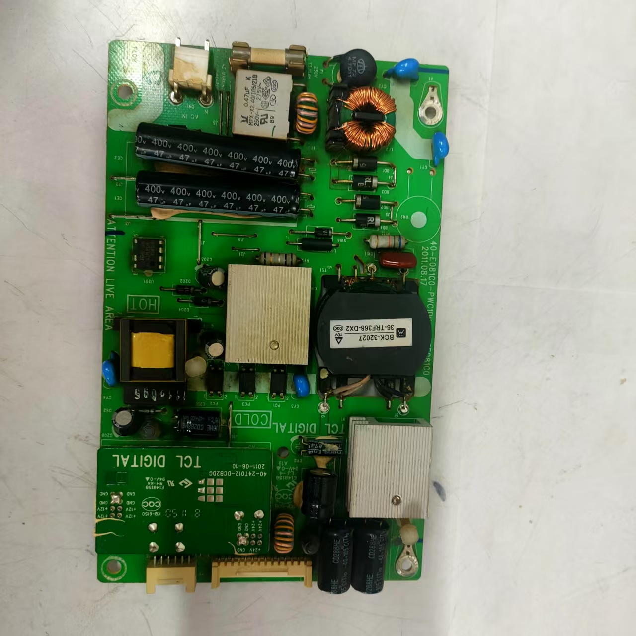 原装拆机TCL LE32C18 3273EDS 电源板40-E081C0-PWC1DG