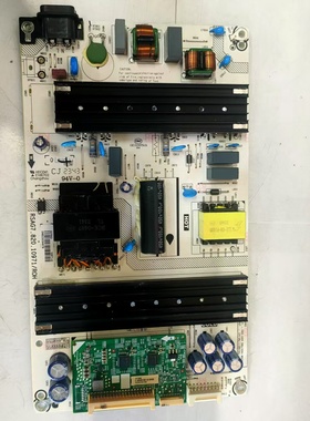 核对好插口原装海信55Z670KF 电源板RSAG7.820.10971 16针 单电容