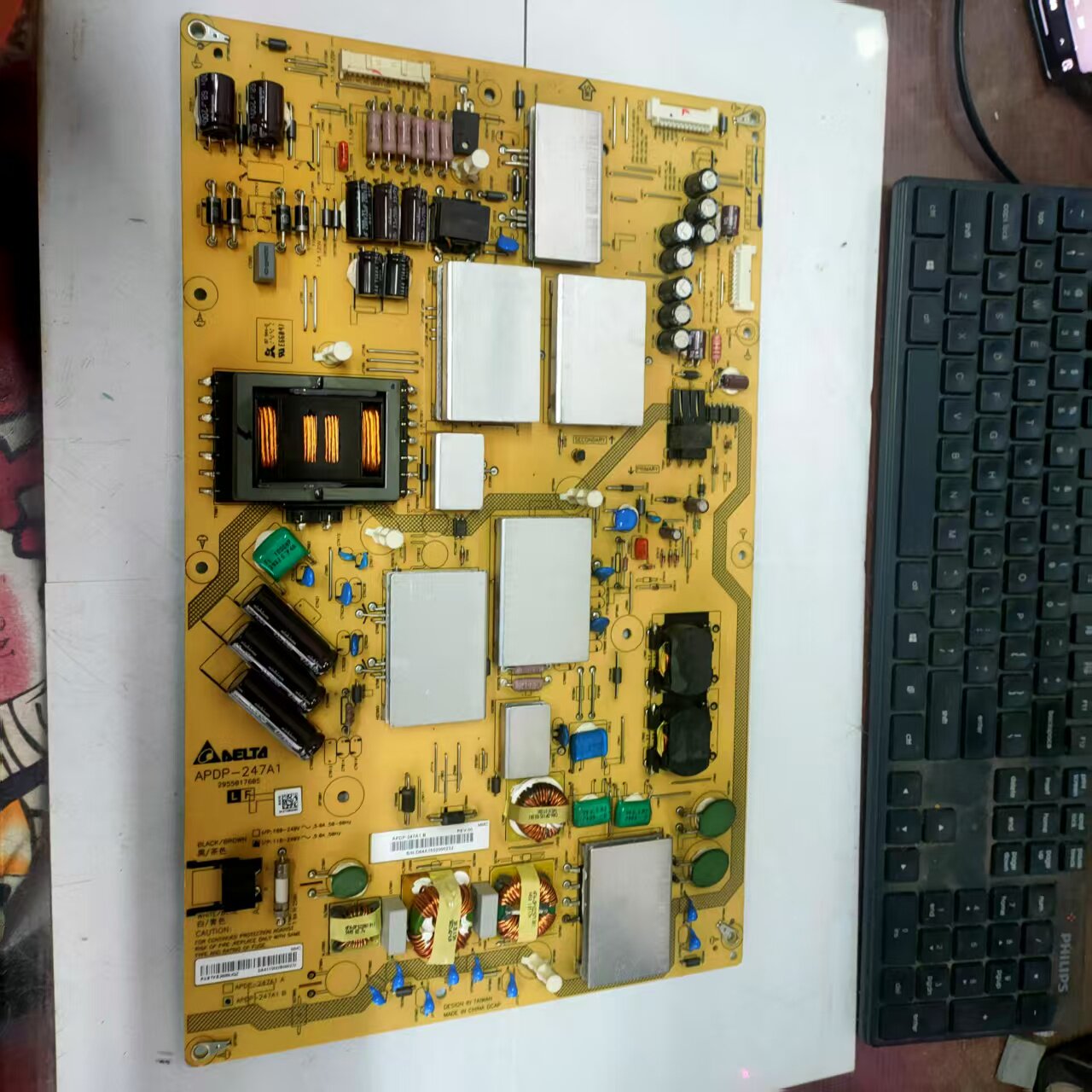 原装拆机夏普LCD-52UE20A 电源板 APDP-247A1 B RUNTKB260WJQZ