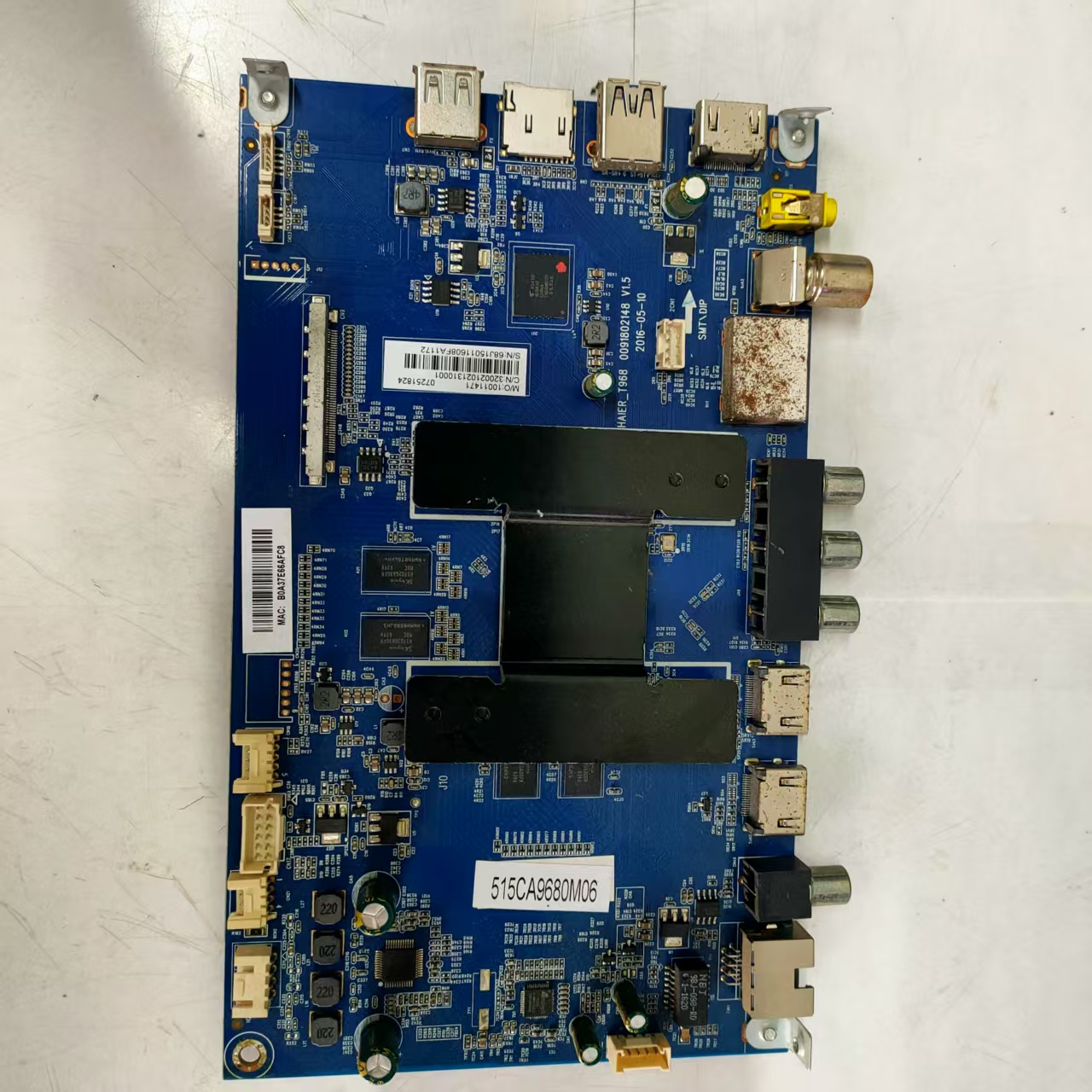 原装拆机海尔LS55AL88K81主板0091802148 V1.5屏LSC550FN05
