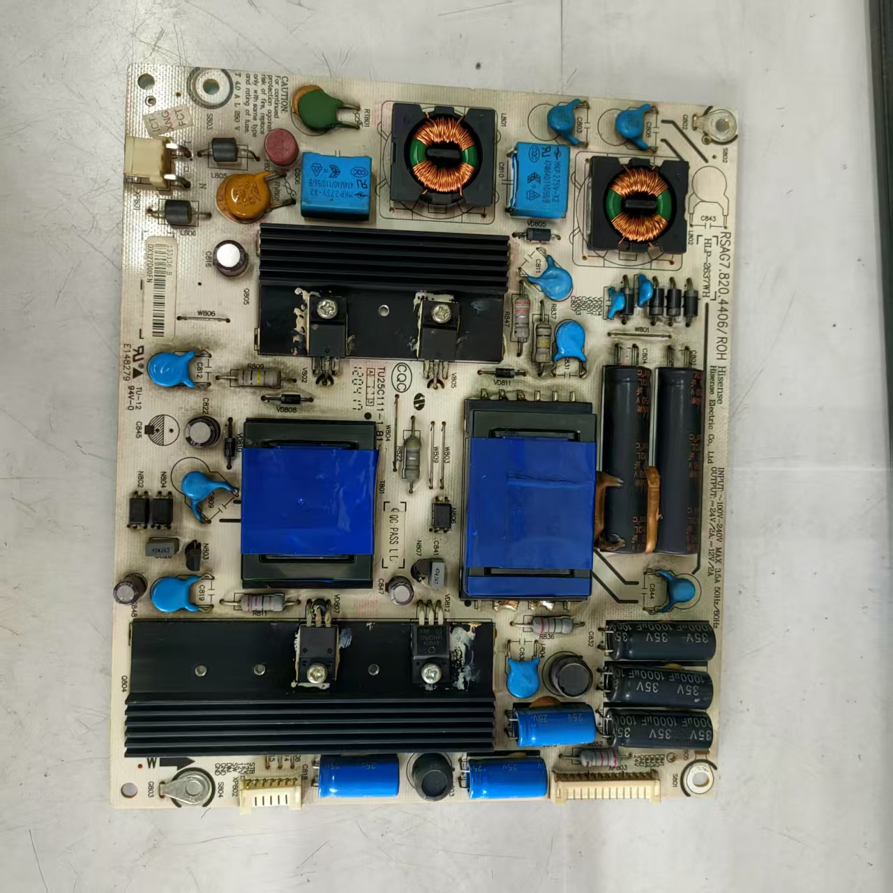 海信LED39K300J LED39K310DX3D电源板 RSAG7.820.4406 HLP-2637WH