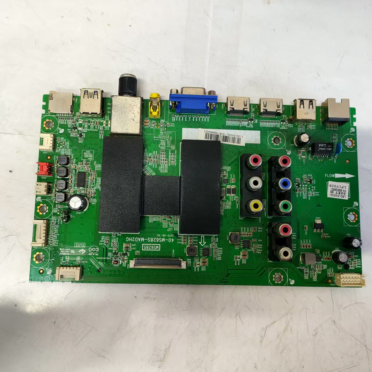 原装拆机乐华55S100主板40-MS628S-MAD2HG屏LVF550CS0T