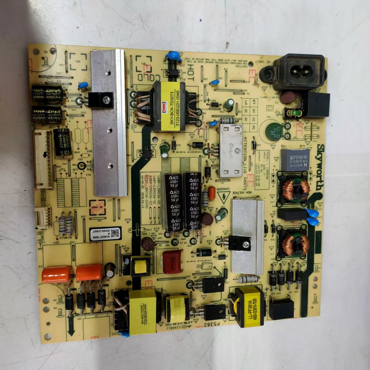 原装创维 55M9 50M9 50X6电源板168P-L5R036-00 5835-L5R036-0000