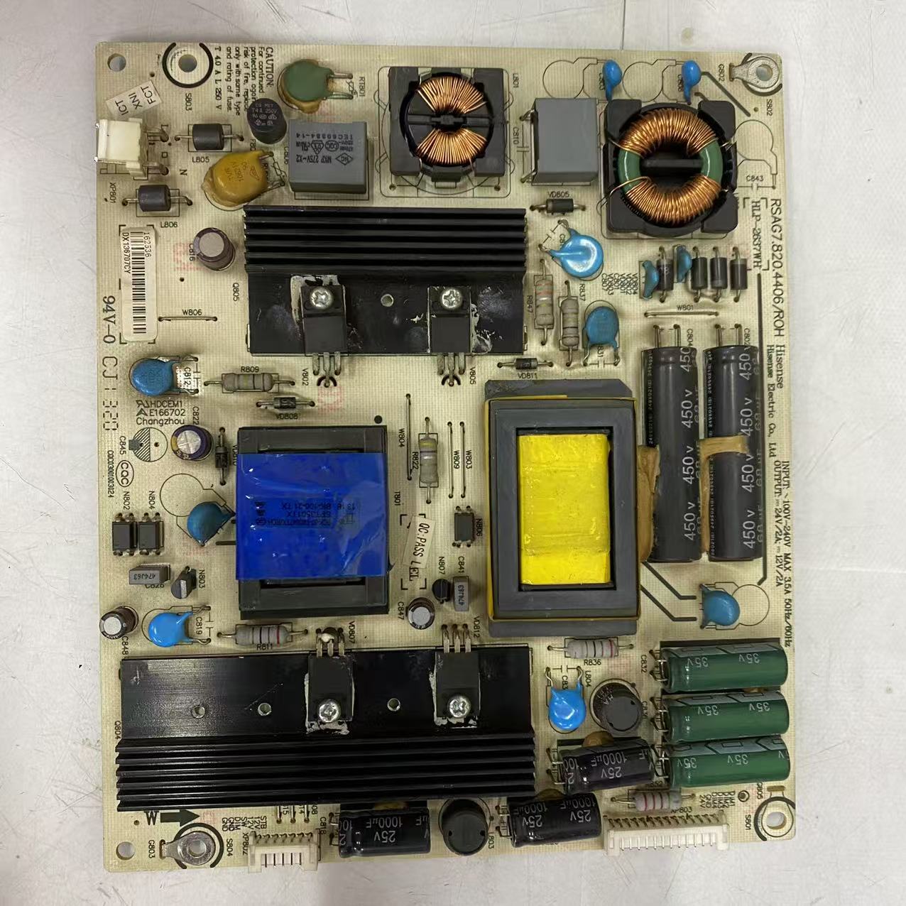 原装拆机海信LED39K310X3D电源板RSAG7.820.4406 HLP-2637WH