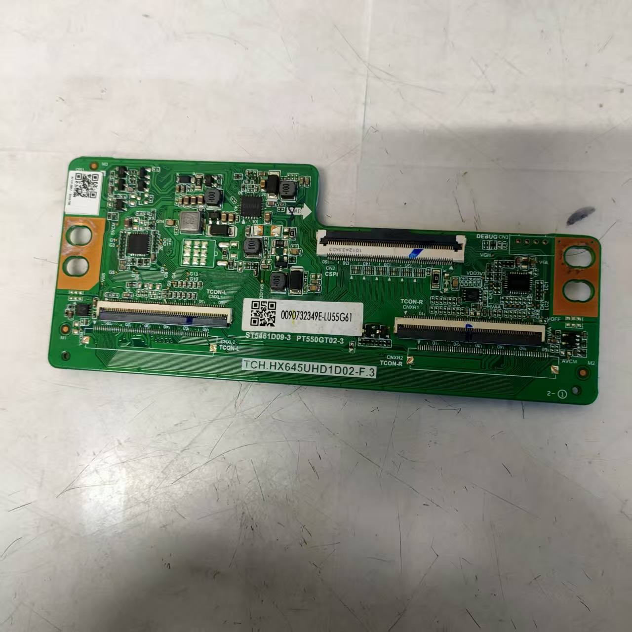 原装拆机海尔LU55J71 LU55C61逻辑板TCH.HX645UHD1D02-F.3