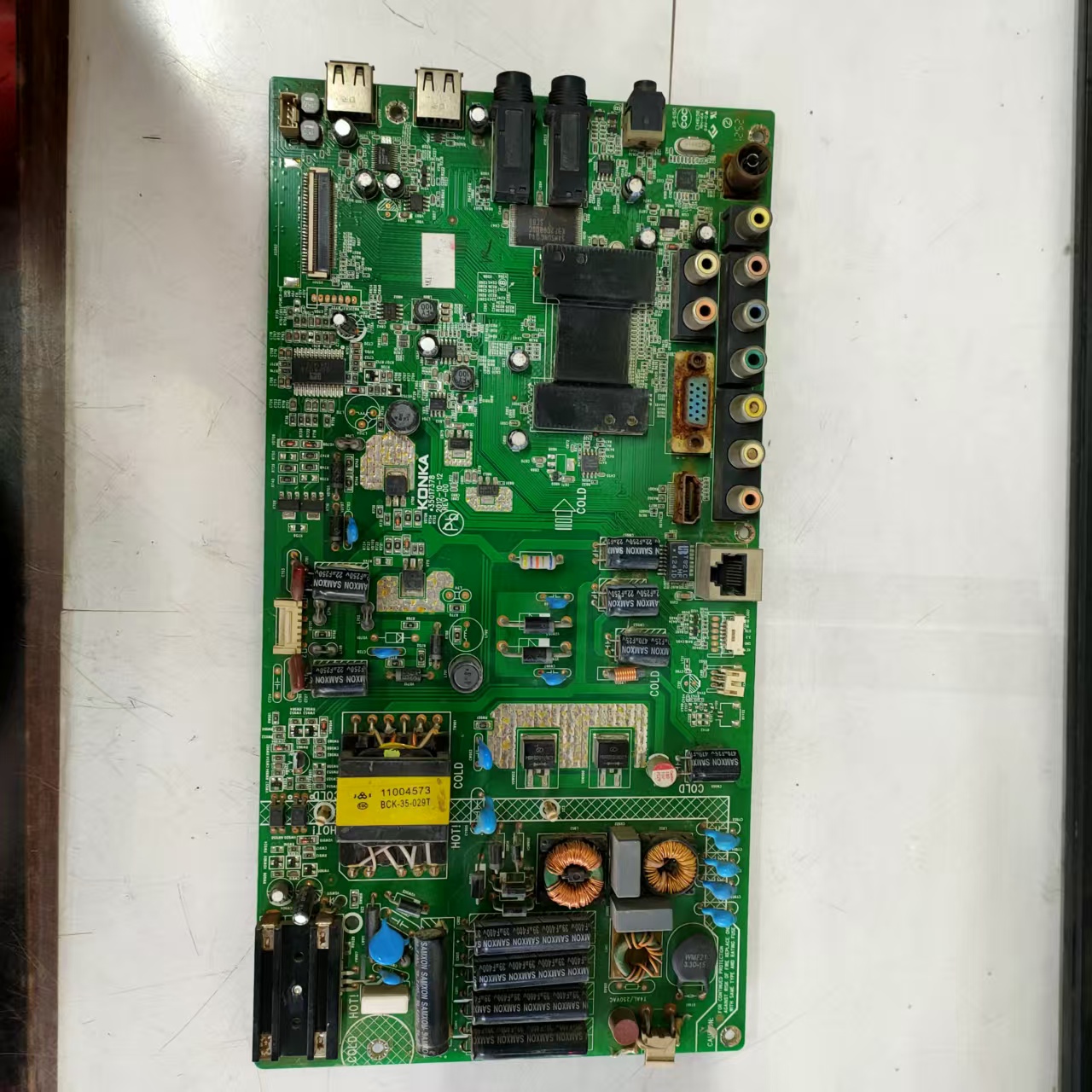 原装拆机康佳LED42R5100DE主板35017378屏133YT 72000133YT