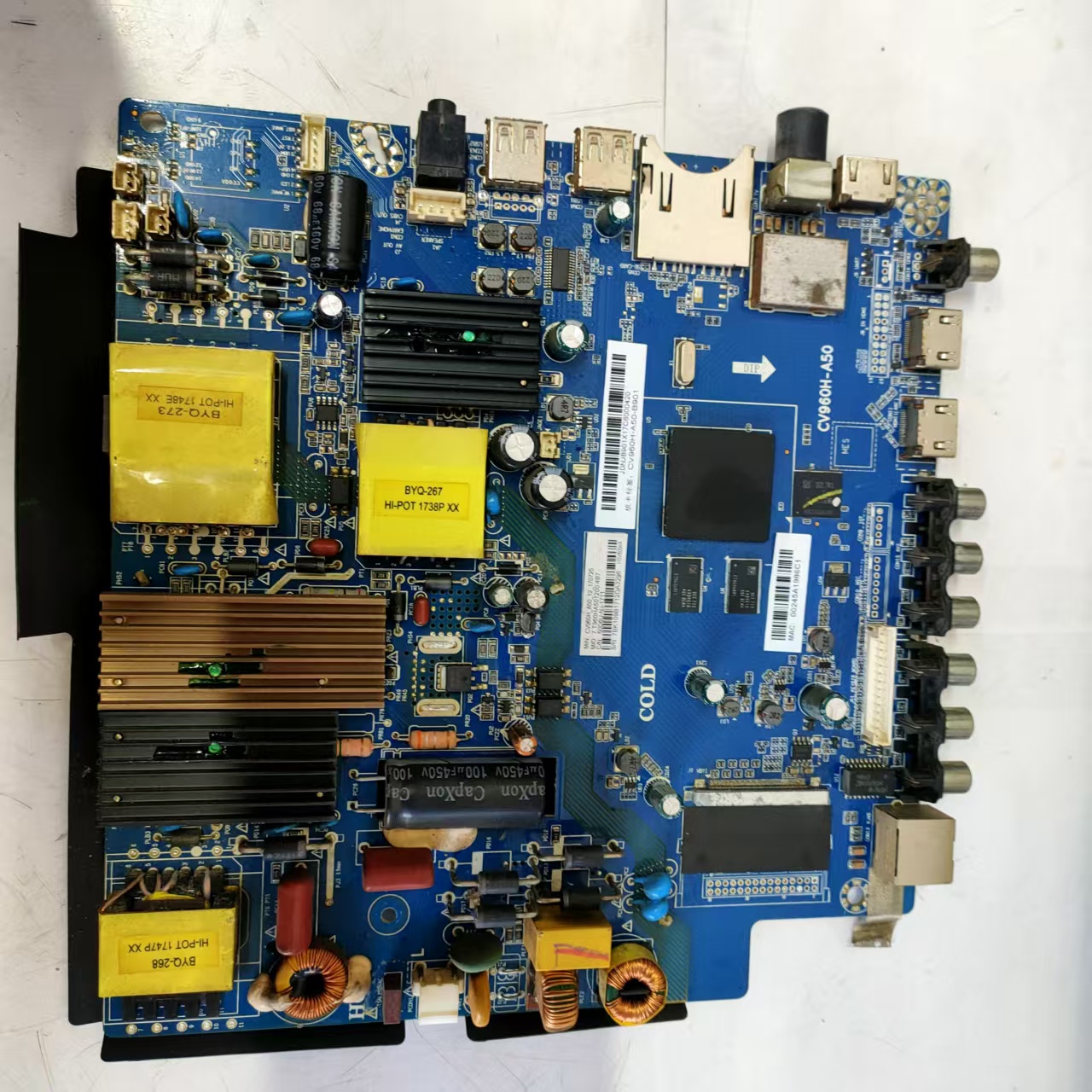 原装拆机熊猫50D6U主板CV960H-A50屏V500DJ6-QE1