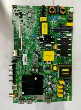坏板目测掉了两个电容康佳A55U主板35023437屏72001776YT 1776YT
