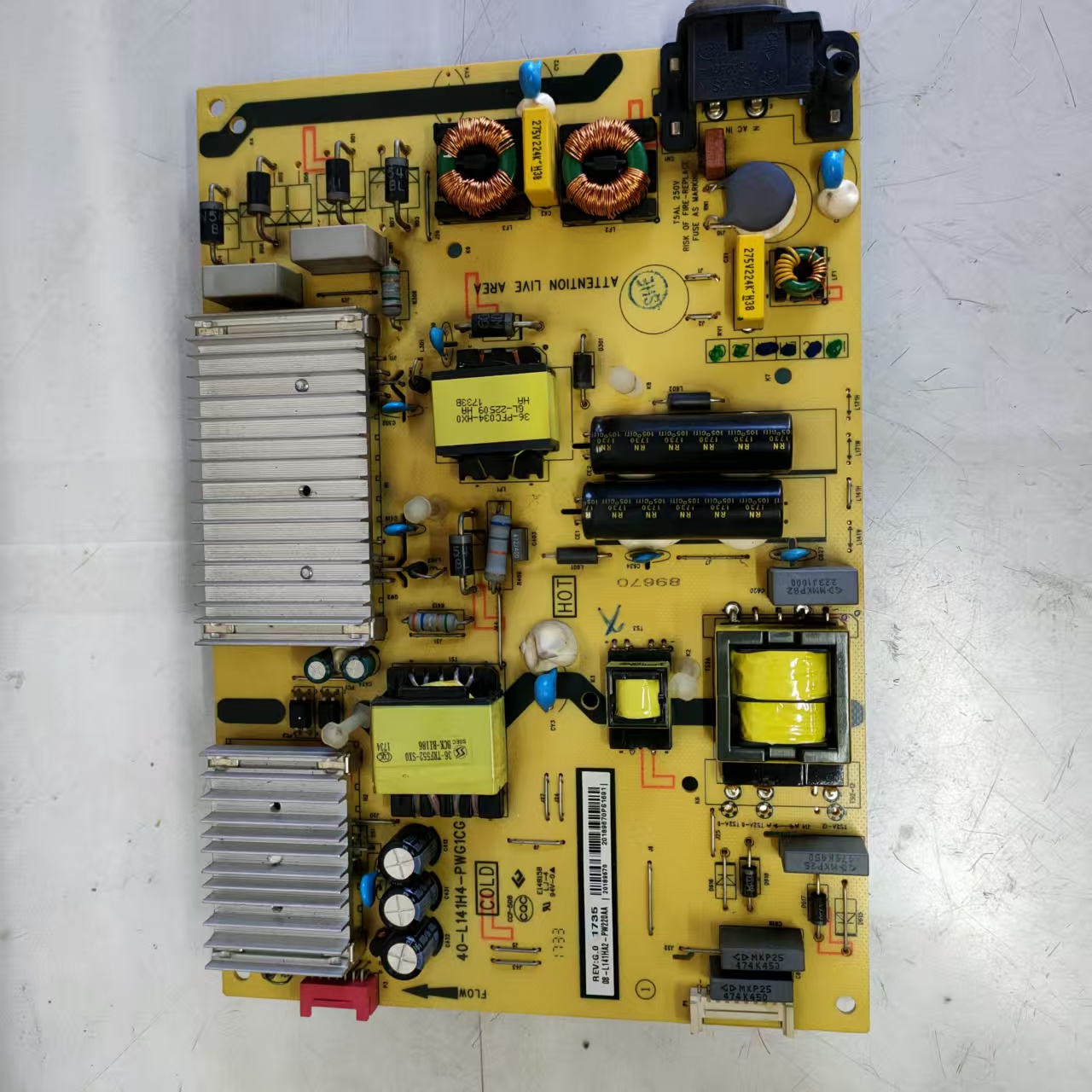 原装2管TCL D55A810 电源板40-L141H4-PWG1CG 08-L141HA2-PW220AA
