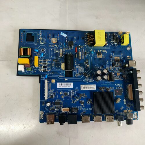 原装拆55寸杂牌主板CV963-B55 8G EMMC+乐融OS+背光65-100V(45W)
