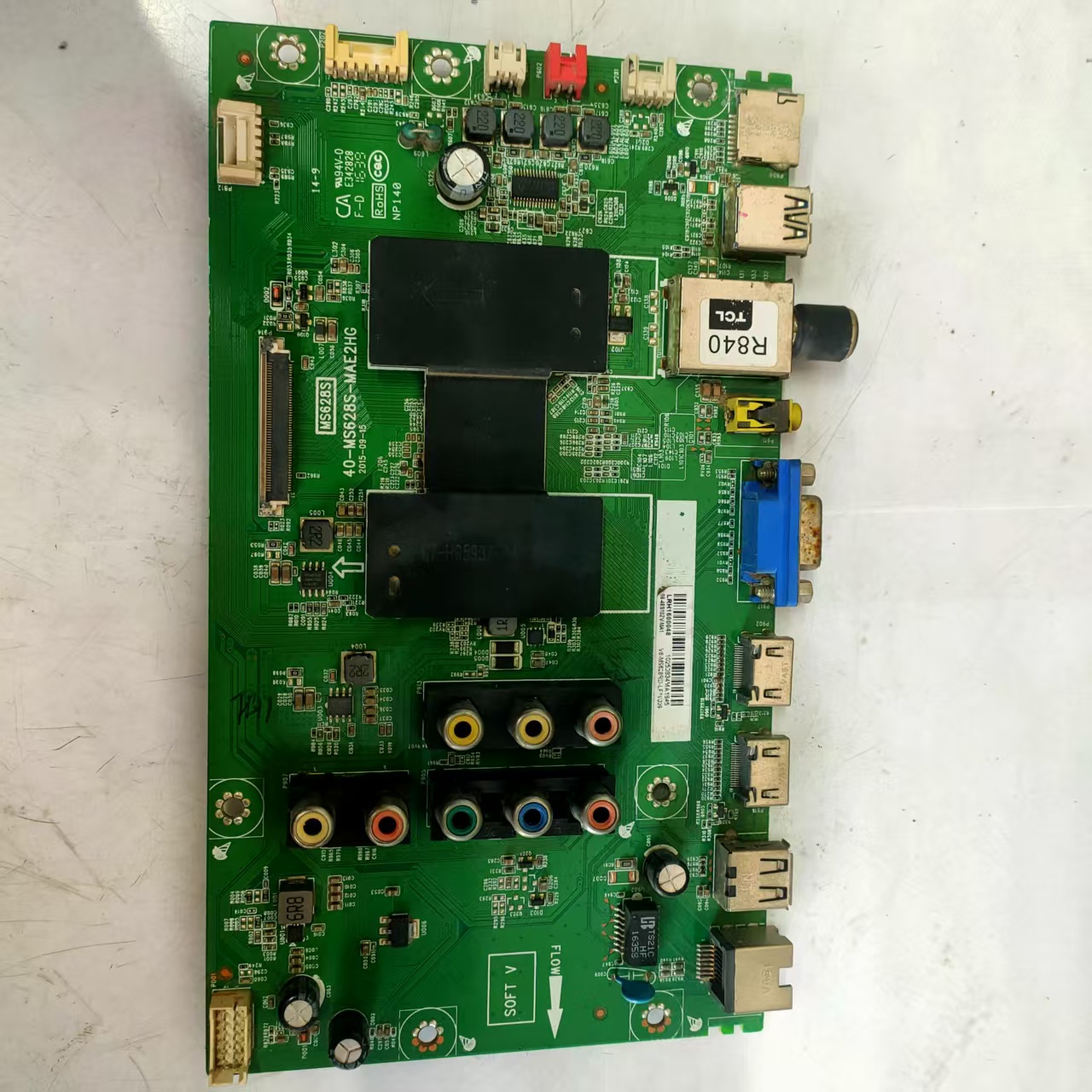 原装拆机TCL L48E9600主板 40-MS628S-MAE2HG配屏LVF480CS0T 实图