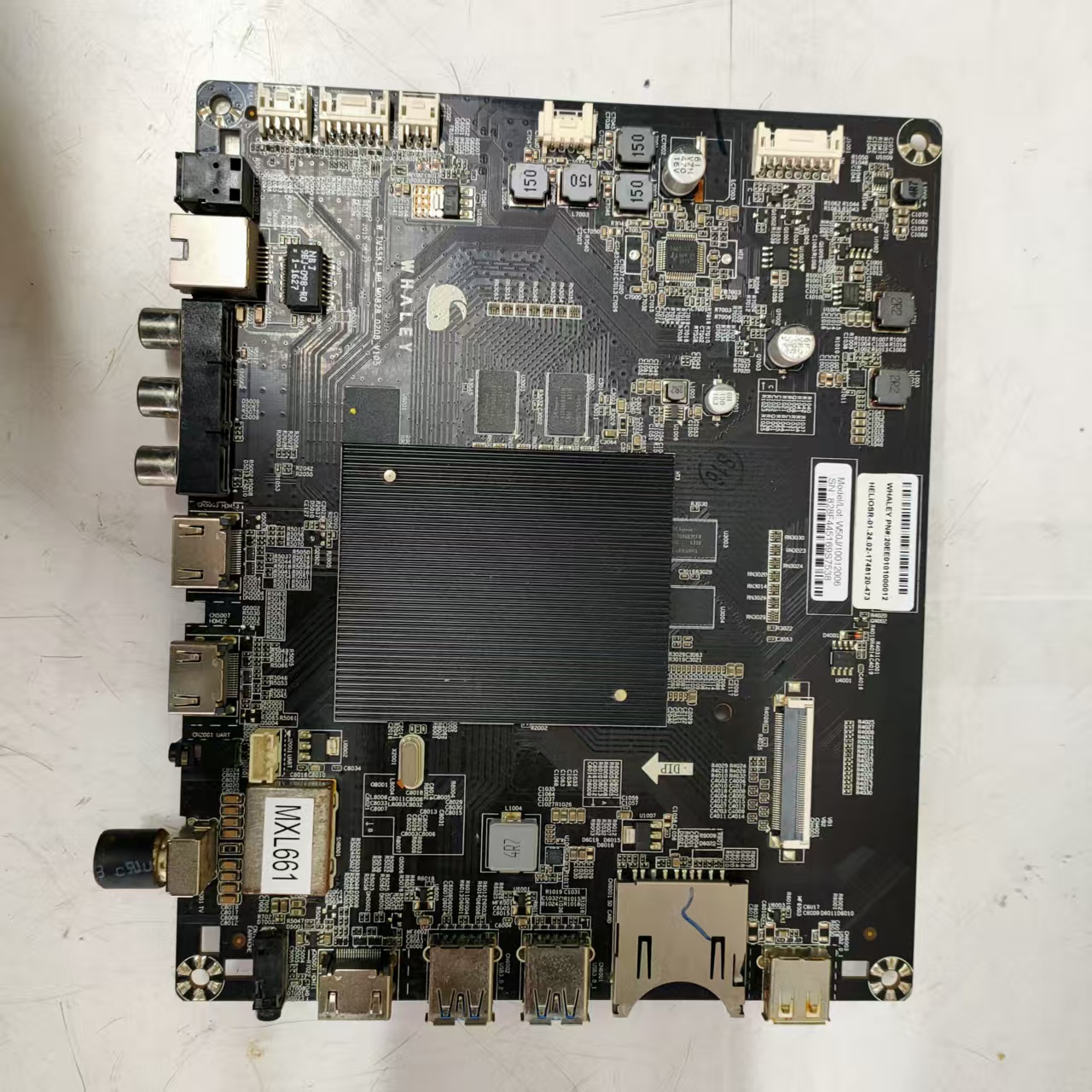 原装微鲸 65D2UA 主板W-TV55K1-MB-M0828-0208-V105屏BOEI650WQ1